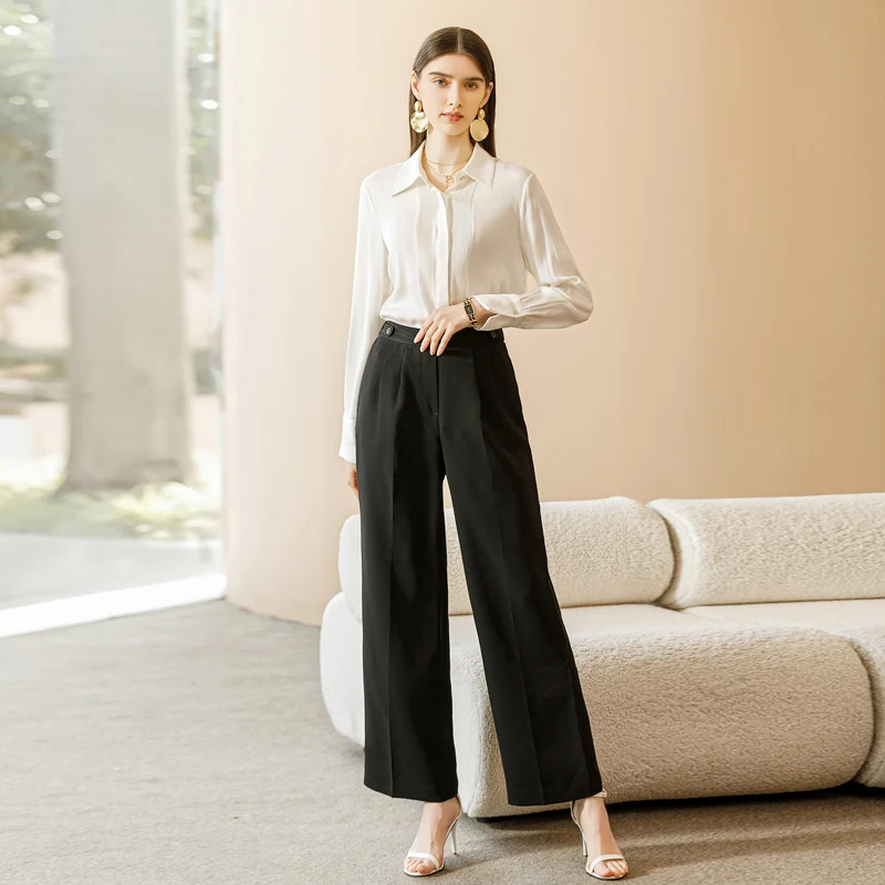 blouse and pants set specially elegant tops white designer exclusive fashion wholesale supplying woman blouses