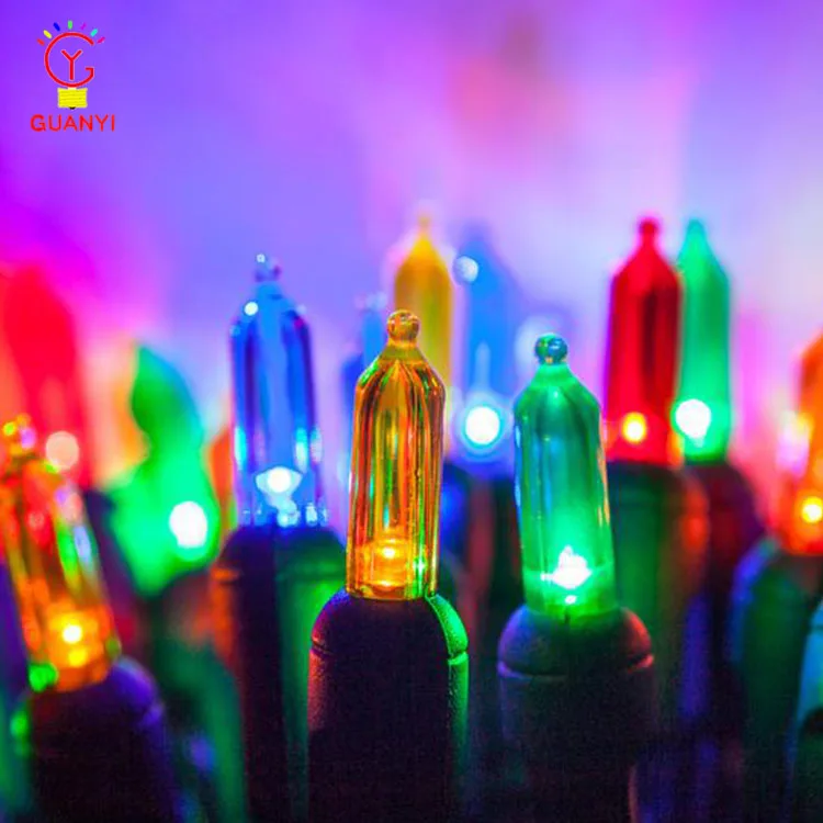 UL Multi  T5 LED Faceted Christmas Mini Light Christmas tree lights