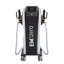 2022 Portable EMS Neo RF EMSzero Machine With 2 Handles Muscle Training EMS Muscle Stimulator Body Slimming Fat Burning Machine