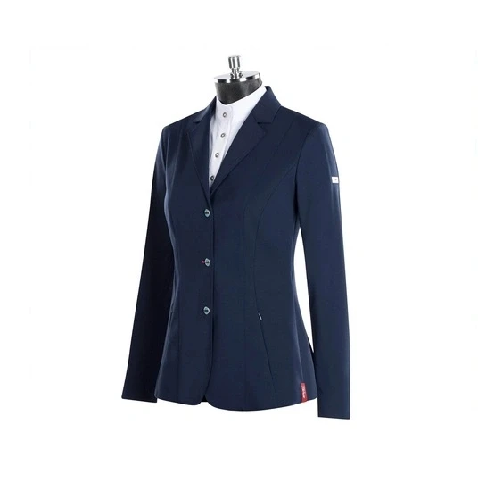 Stretchy Fabric Breathable Women  Horse Riding Button Sweaters Dry Fit Equestrian Jackets