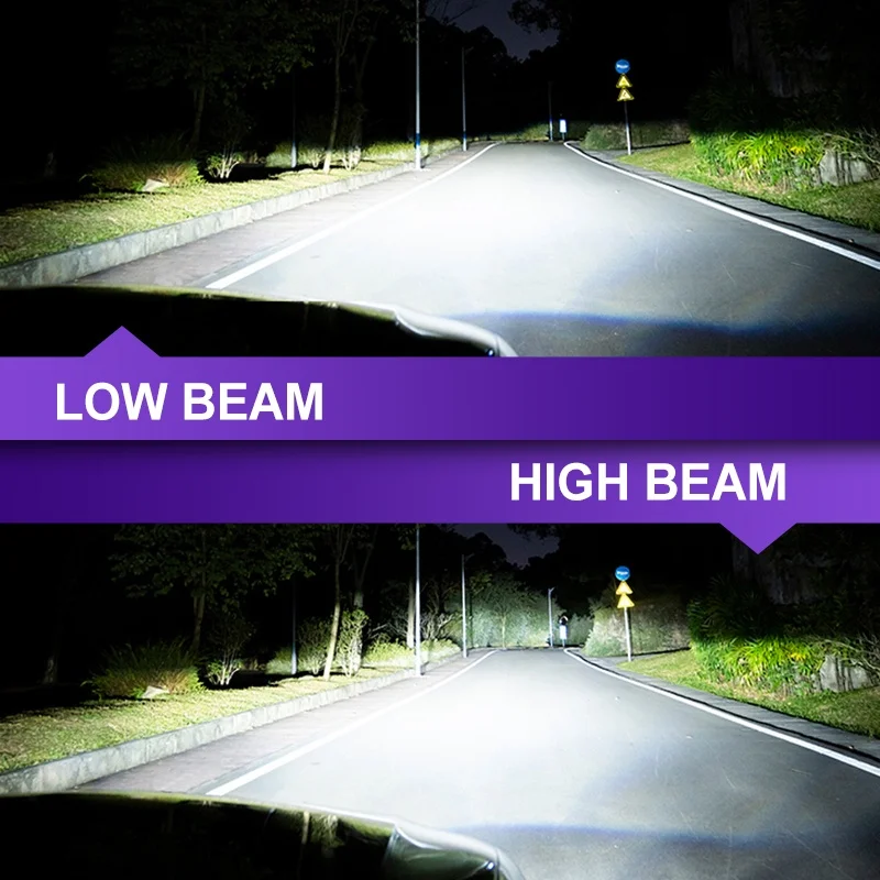 2022 Hot Sale Car LED Headlight C6 H11 H4 H7 Headlight Bulb 50W C6 LED Car Headlight