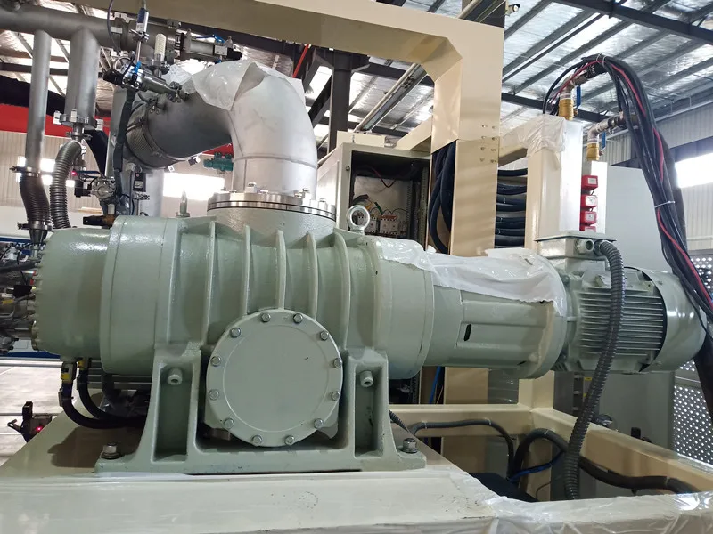 HANA ZJQ600 pumping speed 600L/S  gas cooled roots pump air cooling vacuum roots pump