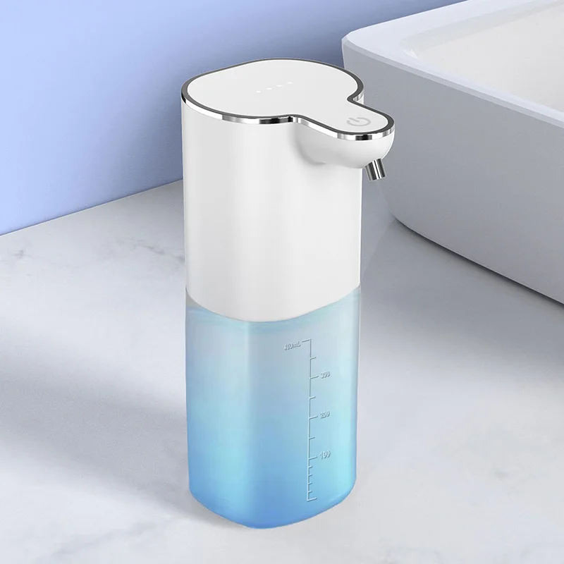 USB Rechargeable Smart Sensor Automatic Induction Foaming Contact Free Hand Sanitizer Liquid Foam Soap Dispenser