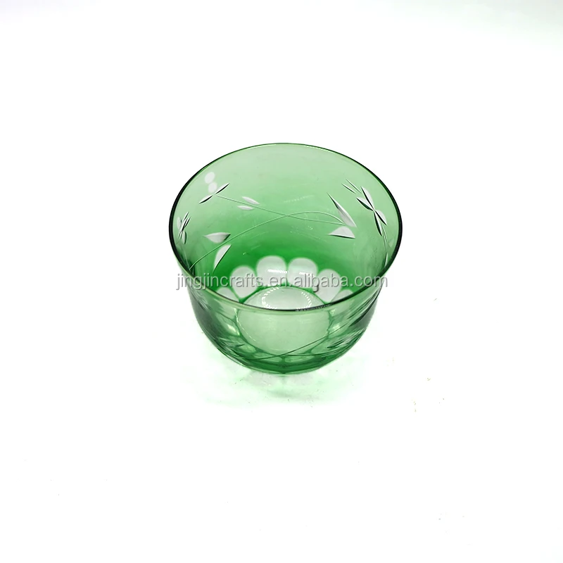 Stock cheap Japanese kiriko cutting glass cold sake cup wine glasses mini glasses drinking glasses