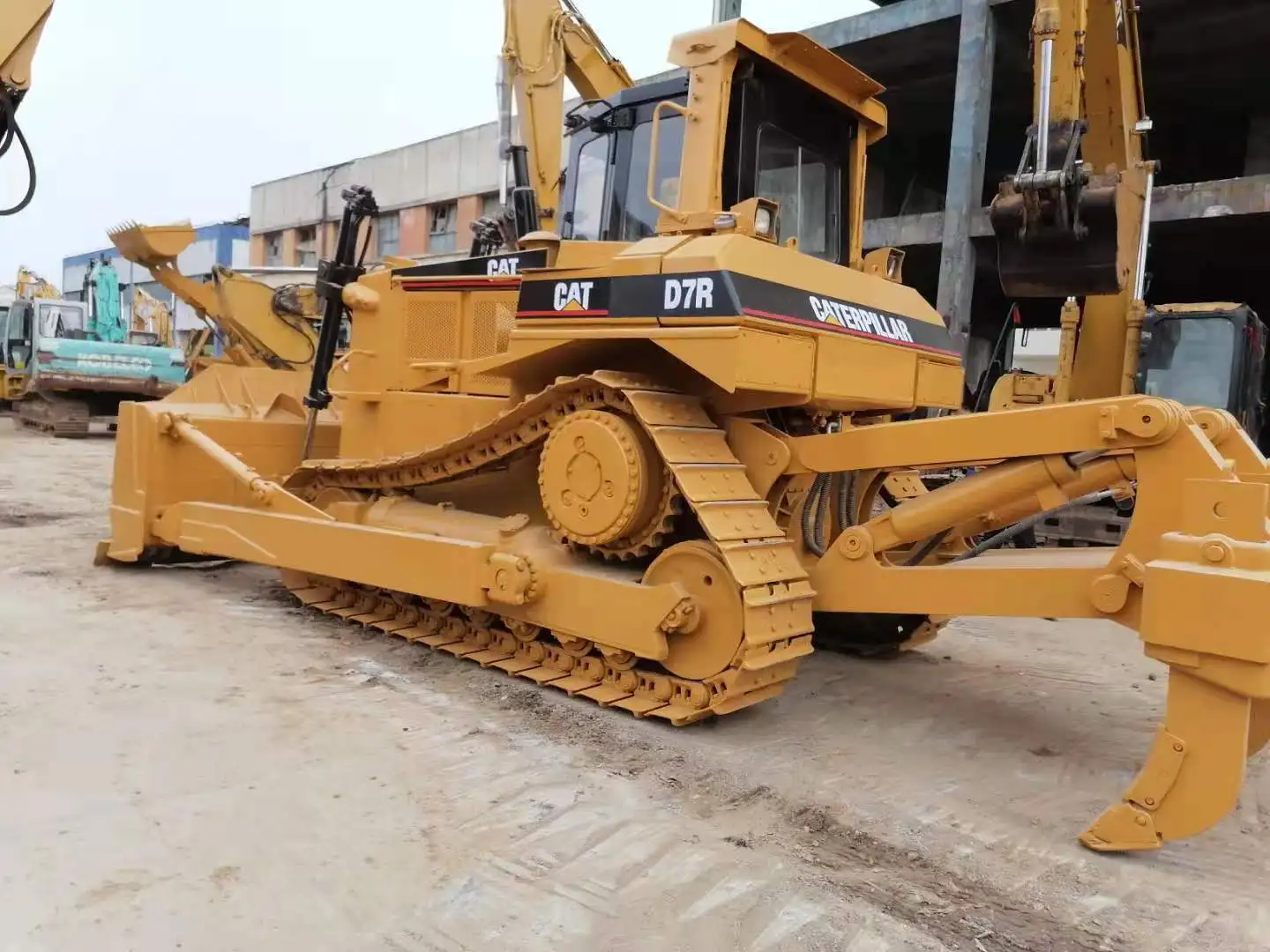 Used Cat D7R Bulldozer Crawler Track Dozer Cat D7 160hp Bulldozer Caterpillar D7R  For Forest Working