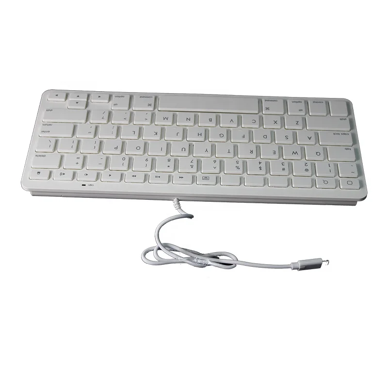 Factory Direct sale High Quality Wired Keyboard For Iphone Mobile Lightening keyboard