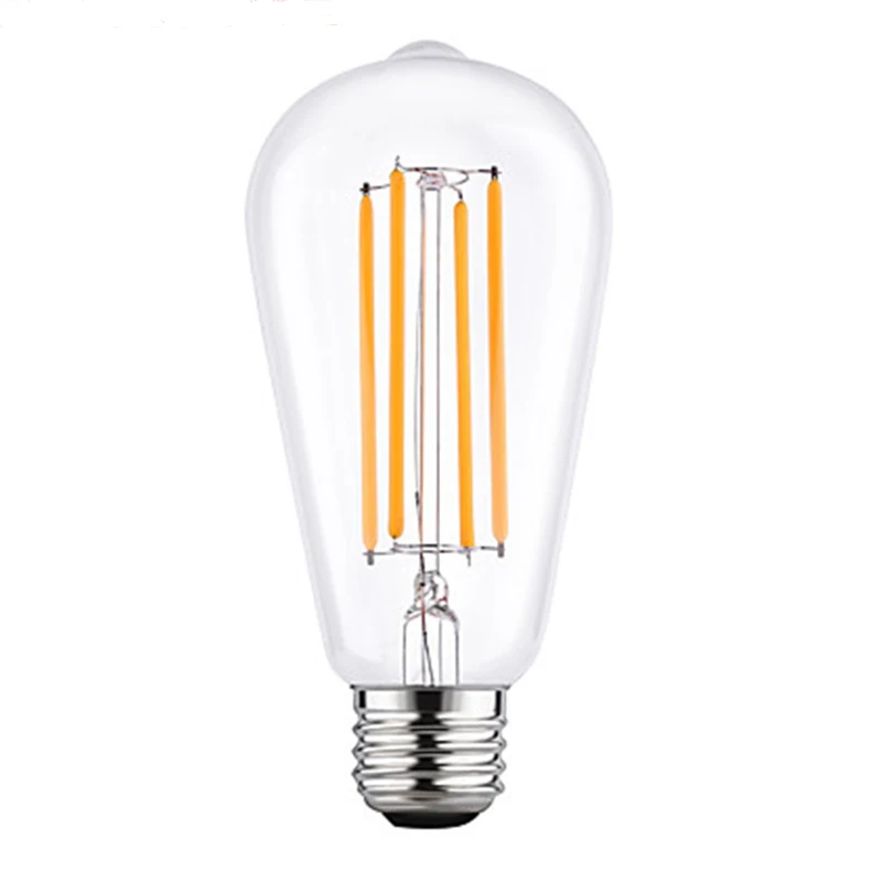 Factory Wholesale E27 B22 Filament Bulb Led Filament Lamp Light 4W 6W 8W 10W Filament LED Light