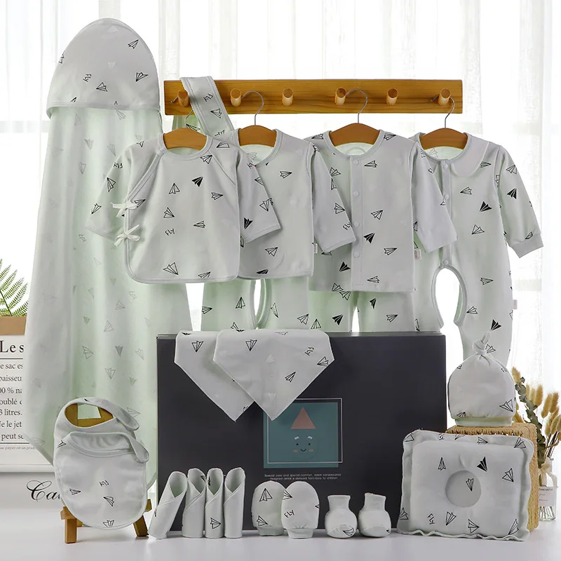 Autumn newborn gift box pure cotton clothing set full moon baby gift box baby supplies newborn baby set