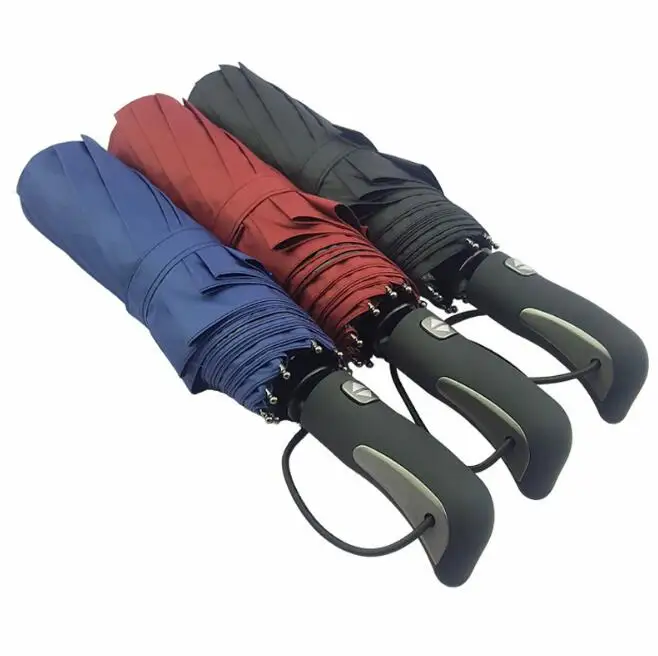 Cheap Promotional gifts foldable Umbrella Auto Customized EVA handle umbrellas for business