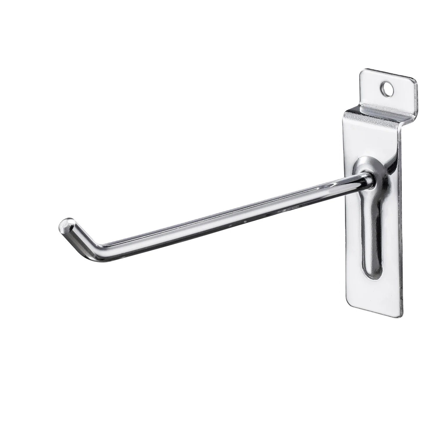 POLMART Supermarket Display Single Wire Slatwall Shelf Hook For