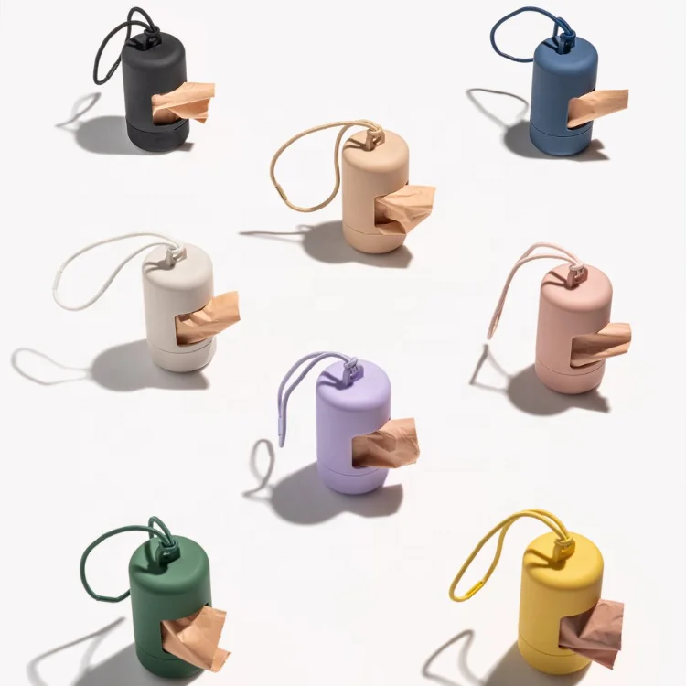 Изготовленный На Заказ экологически чистый, неароматизированный, портативный, прочный, из ПВХ, водонепроницаемый, для одного дикого собаки, отходов, уборки, мусорный мешок, держатель, диспенсер