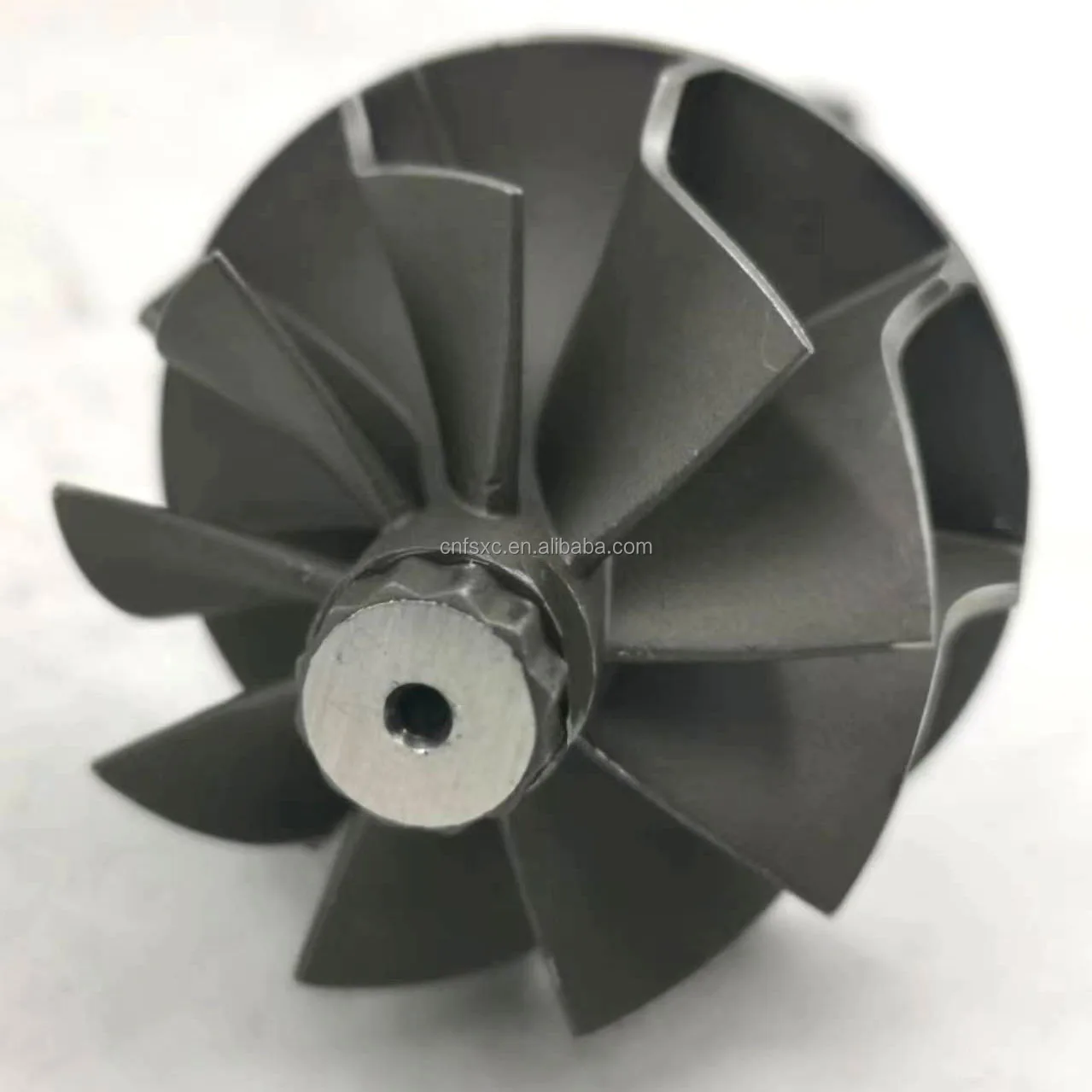 KP35 54351205000 5435-120-5000 29.15/34.70mm 9 blades turbocharger turbo wheel/ turbine Shaft&wheel