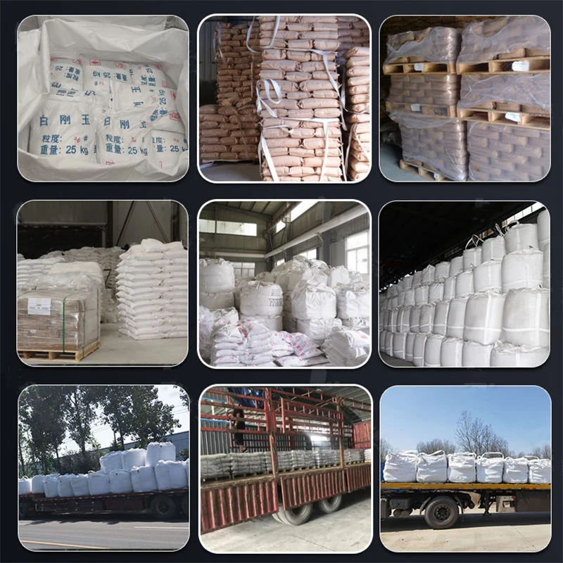 White corundum aluminum oxide powder White Fused Alumina abrasive for abrasive cutting grinding disc
