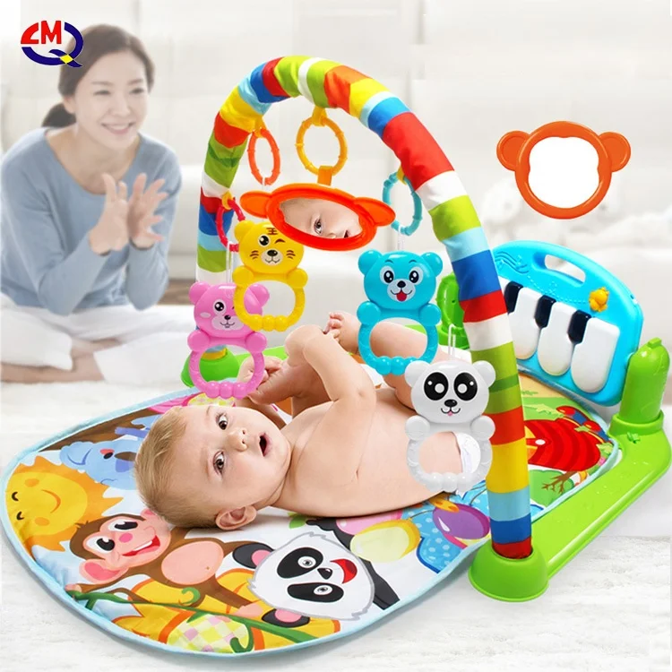 educational piano mat musical baby piano fitness rack crawling mat multi-function baby play mat
