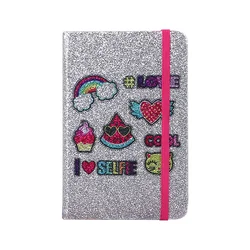 Best Selling Box Packaging Diary Notebook  Girls Notebook Diary With Lock And Key Sequin Notebook