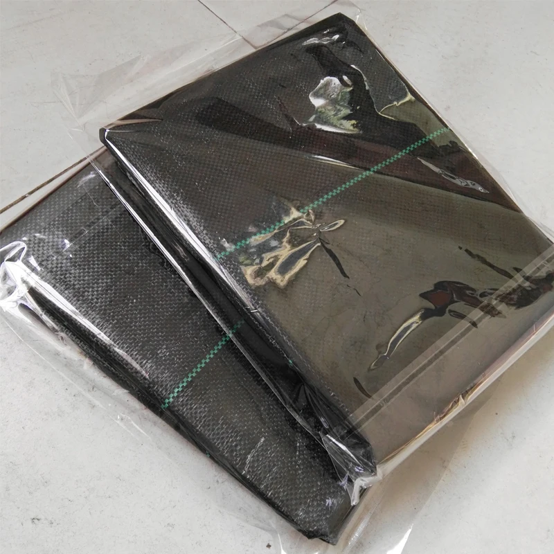 
 Manufacturer Custom Price Punched High Strength Woven Geotextile For Road Construction  