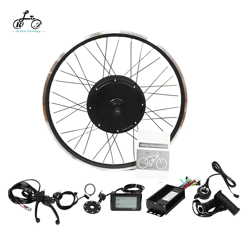 Ruijie Best Selling bafang rear wheel 1kw electric bike kit 29 with battery dirt ebike conversion kit