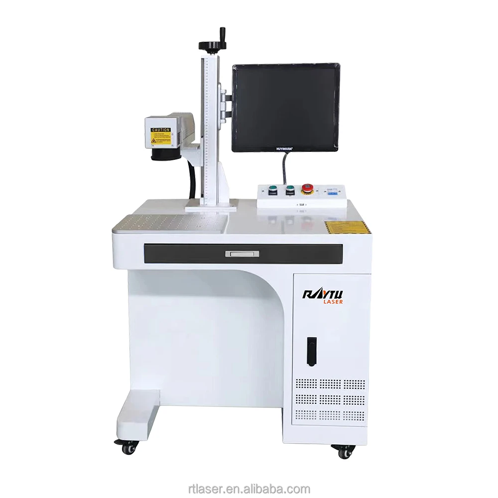 Gold silver copper jewelry cutting engraving machine 50w 100w fiber laser marking machine at factory price