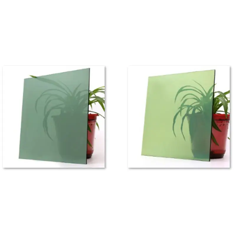 4mm 6mm 8mm 10mm Float Colored Brown Euro Grey Bronze Green Black Tinted Reflective Glass