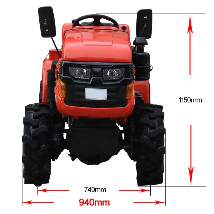 940mm(A18) Width Agricultural Tractor Electric Tractor Belarus Compact Tractor