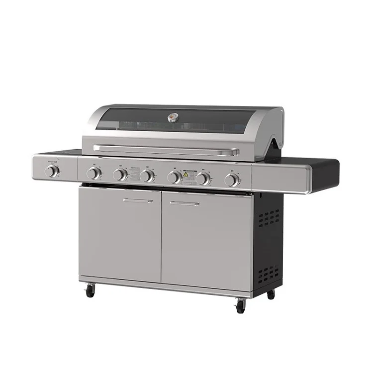 Factory Supply Stainless Steel Barbecue Bbq Charcoal Bbq Grill With Plate Cooker Stove