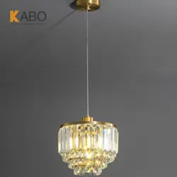 Современная Роскошная гостиничная подвесная люстра из латуни