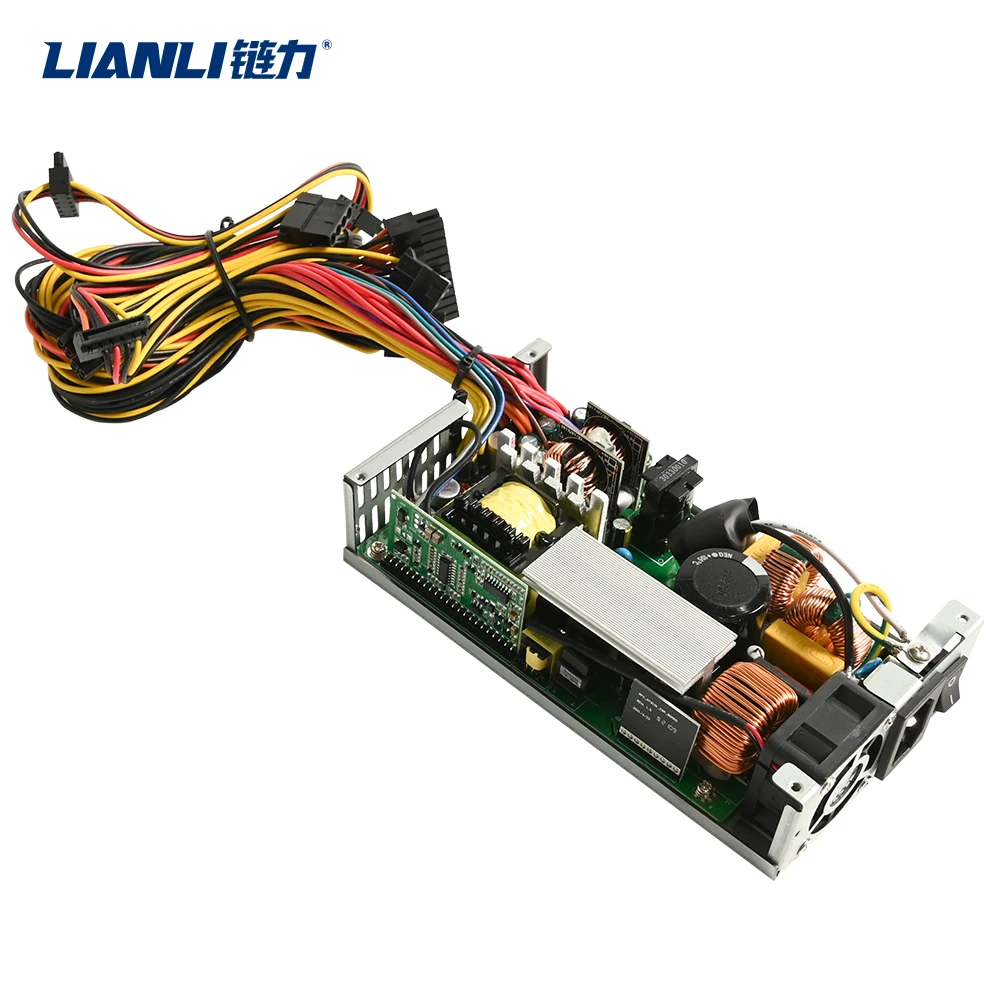 LIANLI Brand New Flex ATX 1U Small Power Supply PSU 80PLUS For PC Computer 1U 500W 600W 700W 800W Non Module Power Supply