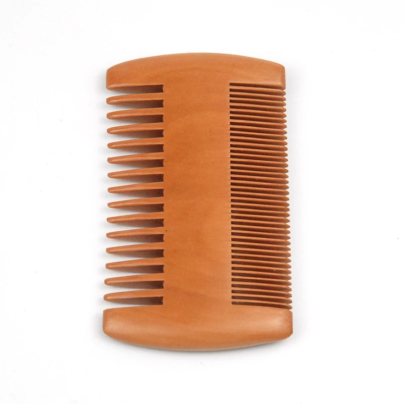 Стайлинг товары для ухода за бородой парикмахерские усы частная марка маленький черный уход мужчин гребень бороды