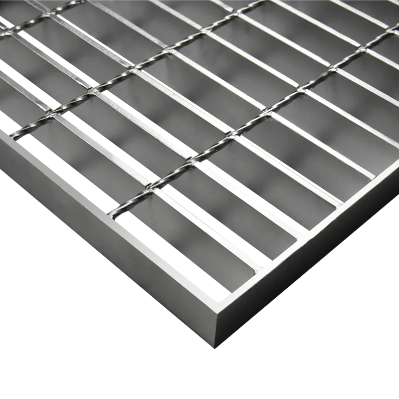 plan surface steel grid Stainless Steel bar Grating For walkway platform Foot Plate