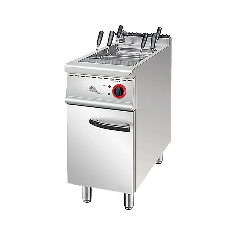 Factory Professional High Efficient Kitchen Gas Pasta Cooker with Cabinet With Door Cabinet
