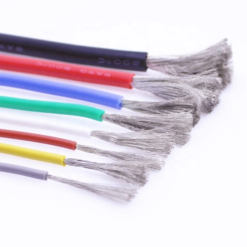 
High Quality 3239 22AWG Soft Silicone Wire Tinned Copper Heat Resistant Silicone Cable 