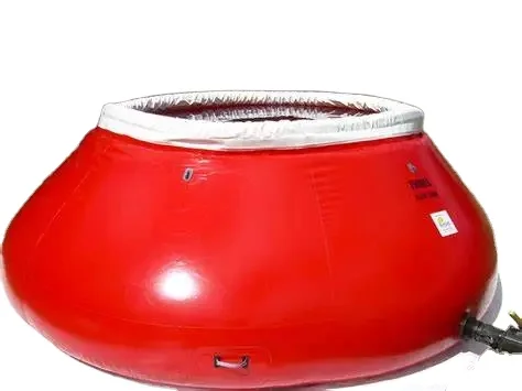 1000 Liter Portable Water Bladder PVC Flexible Onion Shape Water Storage Tank