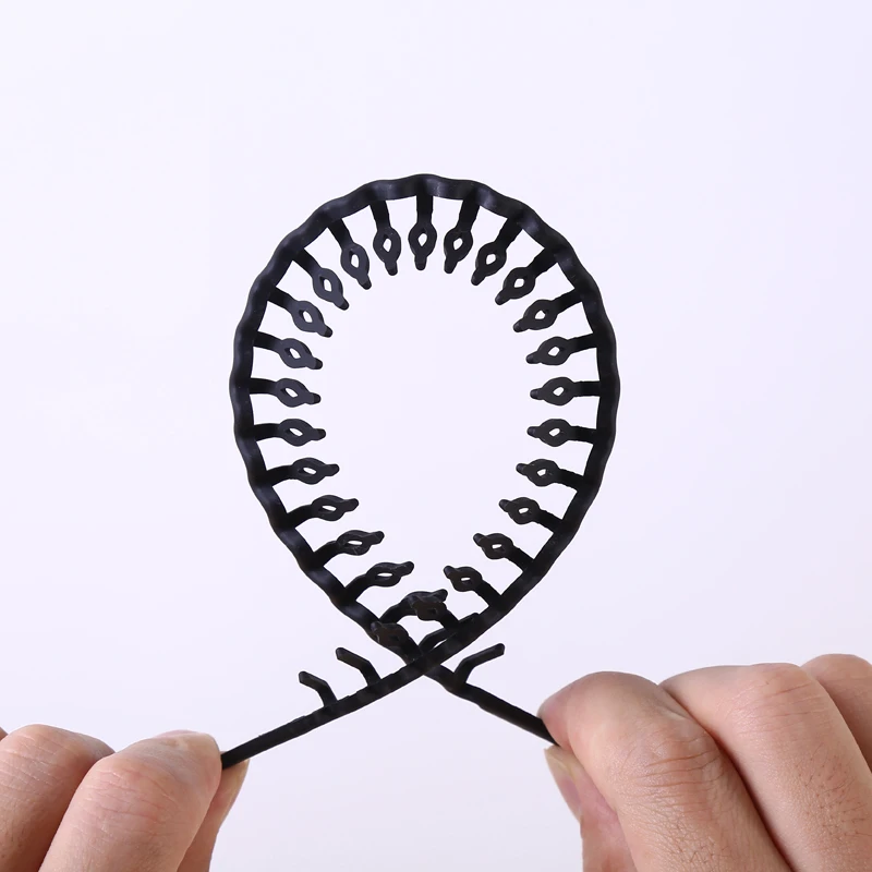 Wavy headband hair breaker Candy color Korea does not hurt the teeth of the headband non-slip