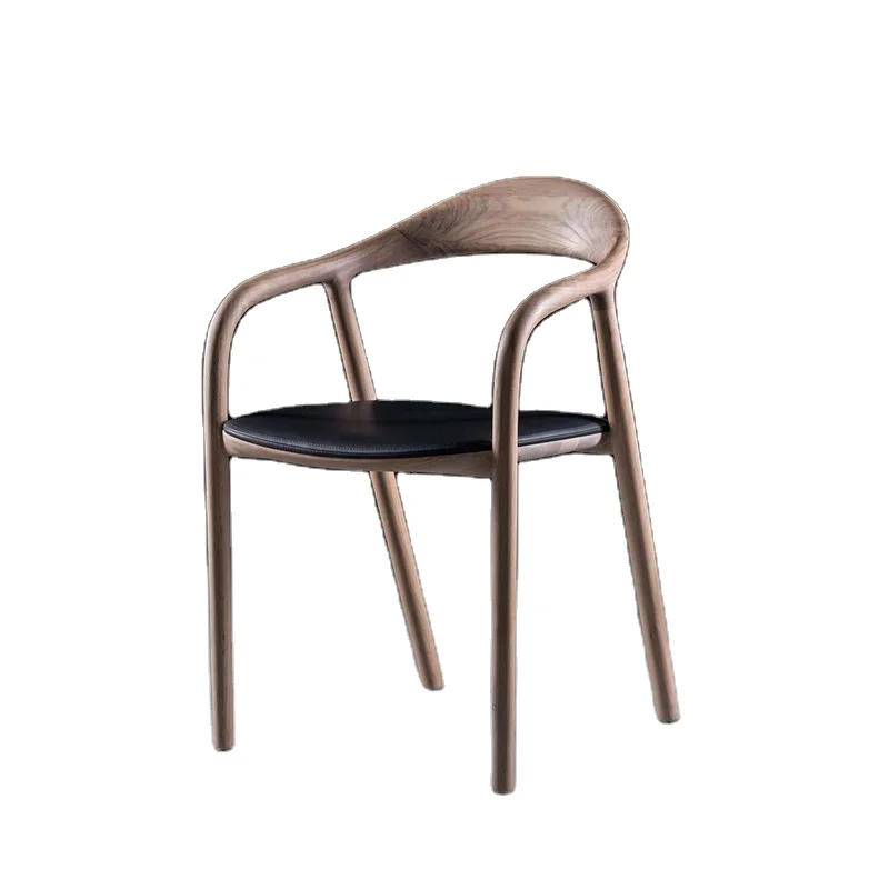 Scandinavian design furniture wooden chairs modern armchair wood restaurant chairs kitchen dining room style nordic dining chair