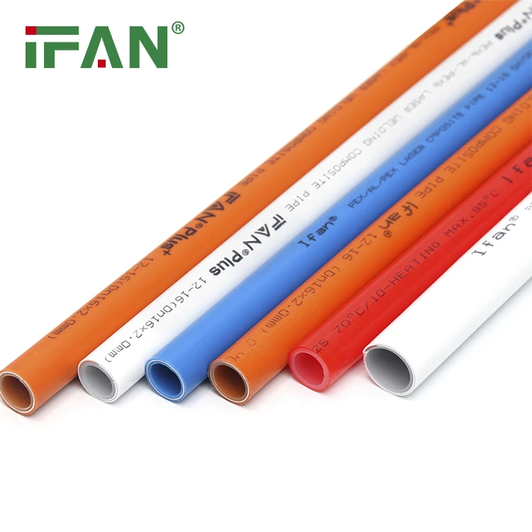  IFAN Factory PEX AL труба 16-32 мм 12 5 МПа синие белые оранжевые желтые трубы сантехника газ