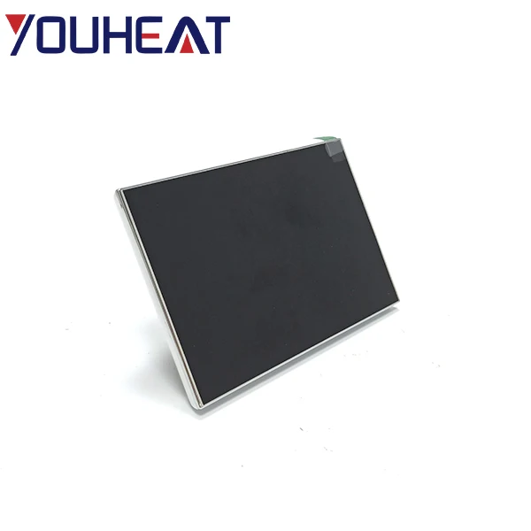 Black wifi touch screen thermostat smart electric heating temperature control