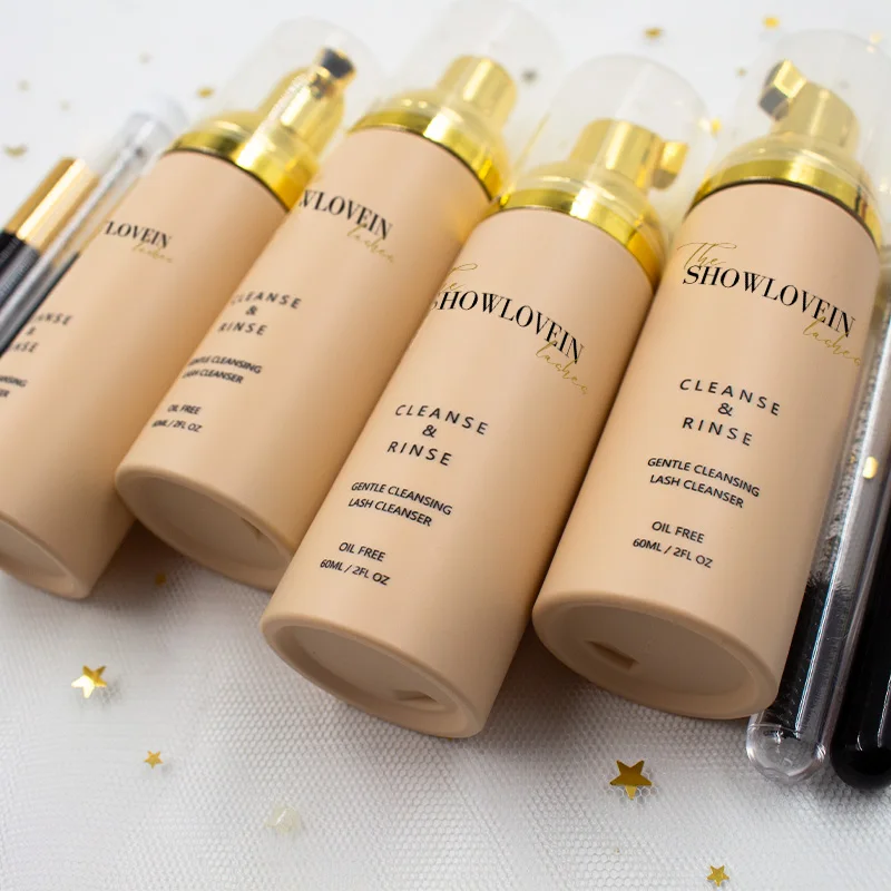 Оптовая продажа шампунь для ресниц пенный очиститель фирменный Lashshampoo веганов