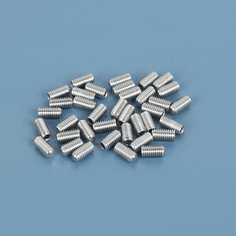 DIN 913 set screw Stainless Steel A2  M2-M16  Hexagon Socket Set Screws With Flat Point Grub screw