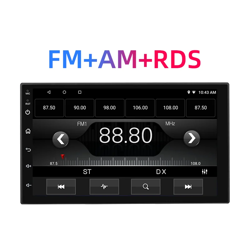 
Leshida car stereo with gps wifi android audio car Bt radio car 