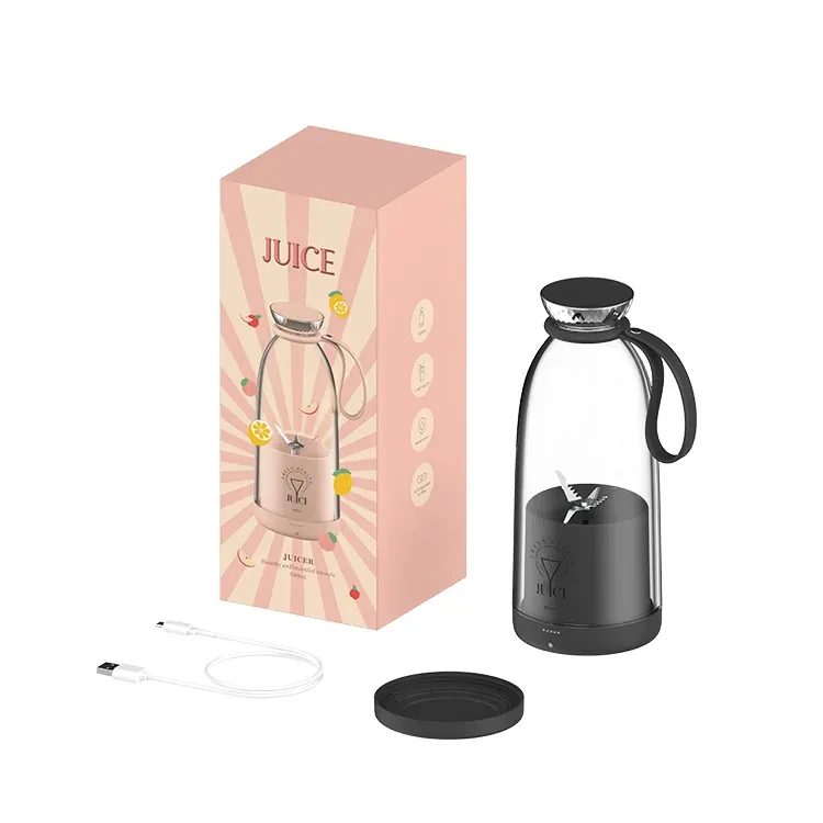 500ml Portable Blender Competitive Price Juicer Hot Sell Product Black Gold Red White OEM Steel Motor Big Power Juicers