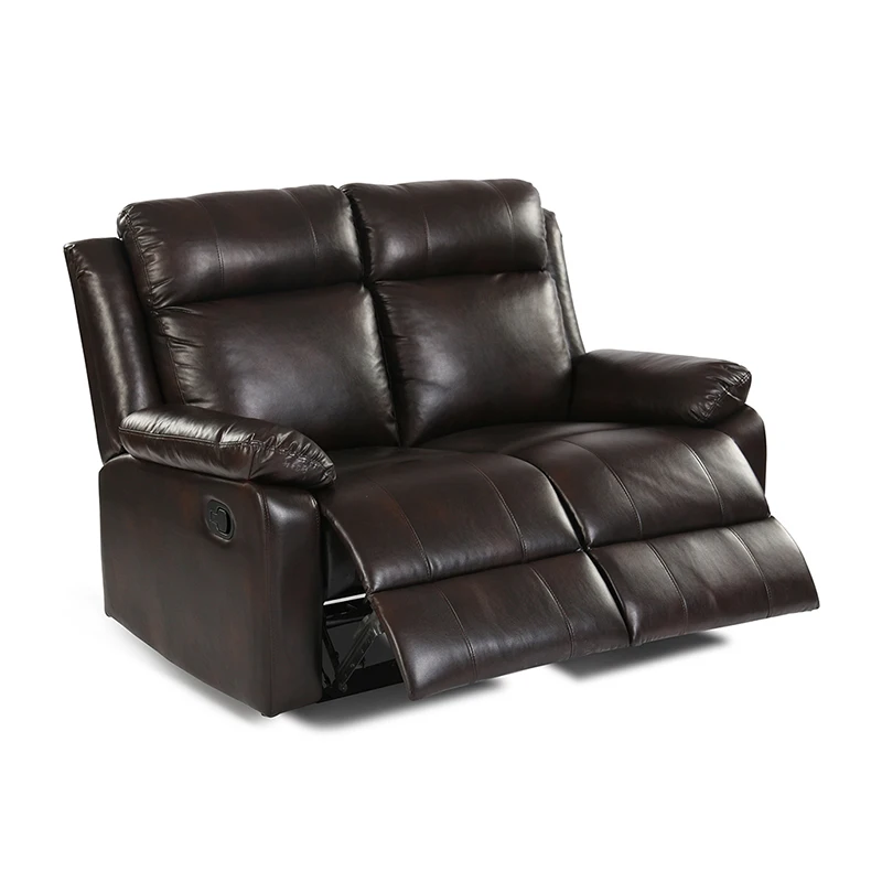 Wholesale furniture living room furniture leather recliner sofa and cup holder cheering rocker manual sofa recliner set