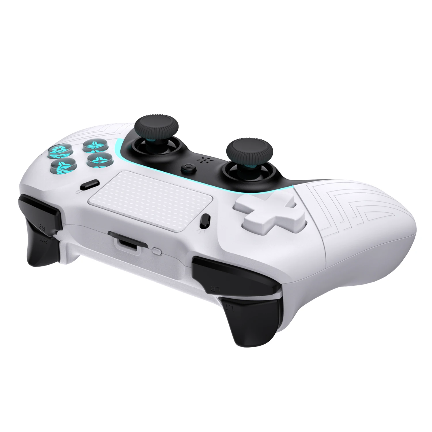 New Arrival Wireless BT Game Controller Double Shock Gamepad for PS4 Hall Trigger for PlayStation4/3/PC