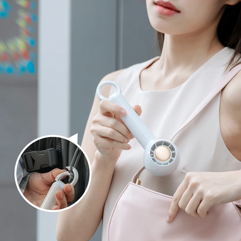 2022 New Personal Outdoor Sport Mini Travel Fan Cheap Price Handheld Mini 1200mah Turbo Fan For Gift