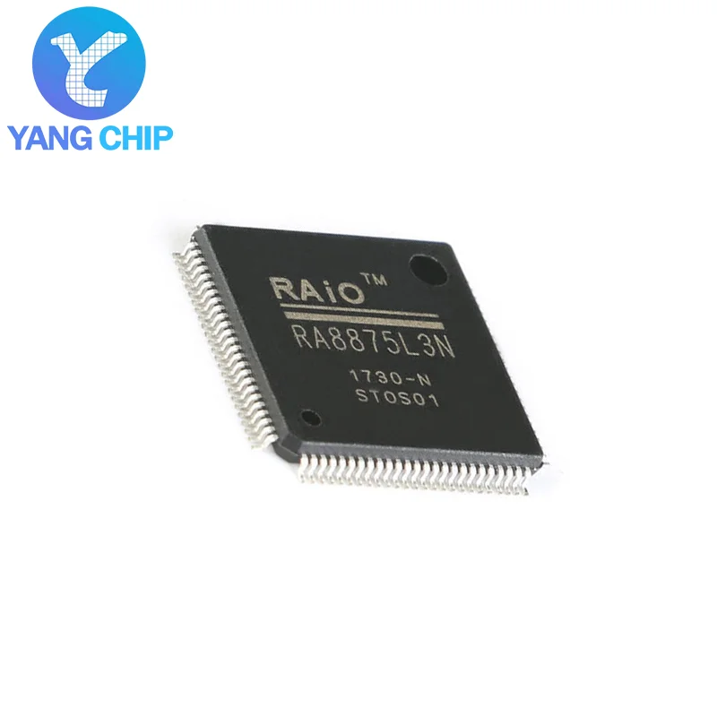 RA8875L3N LQFP-100 TFT-LCD controller IC chip