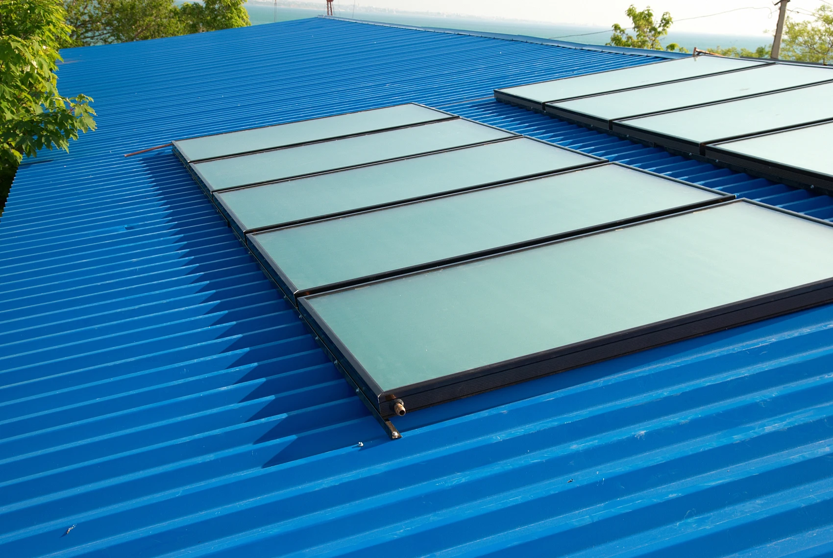 Commercial Home Use Manufactures Pressure Flat Plate Solar Collector Heating Systems