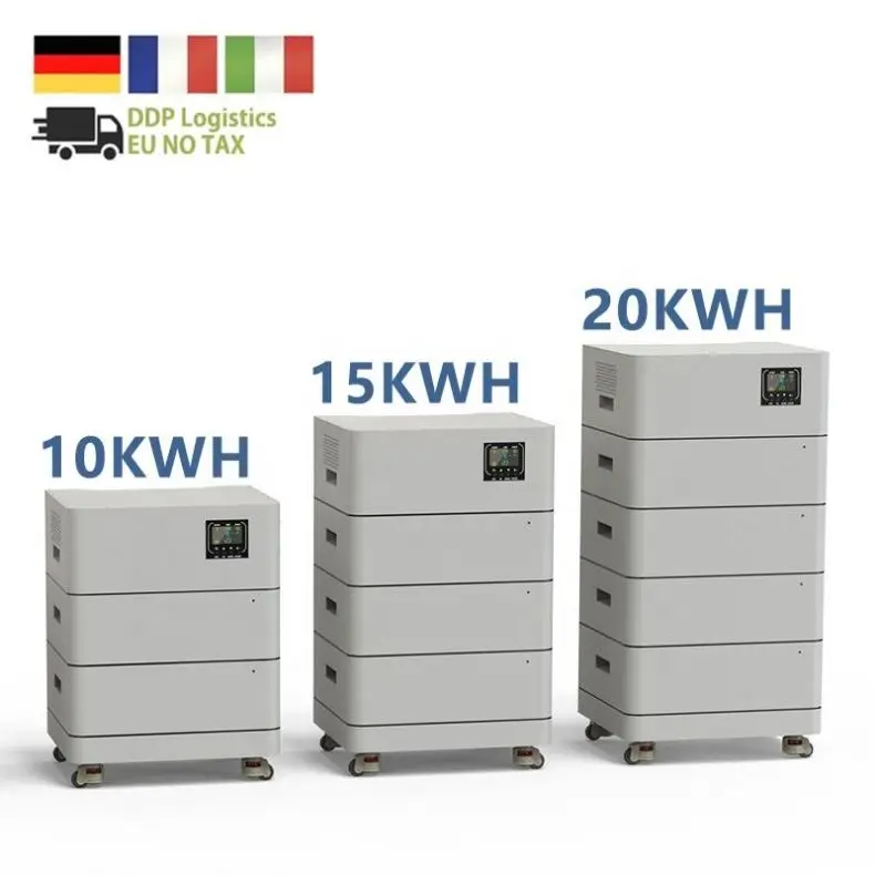 Long lifespan 6000cycles Ess 48V 10Kw Home Supply Solar Electrical Residential Commercial Lithium-Ion Battery Stacked Energ