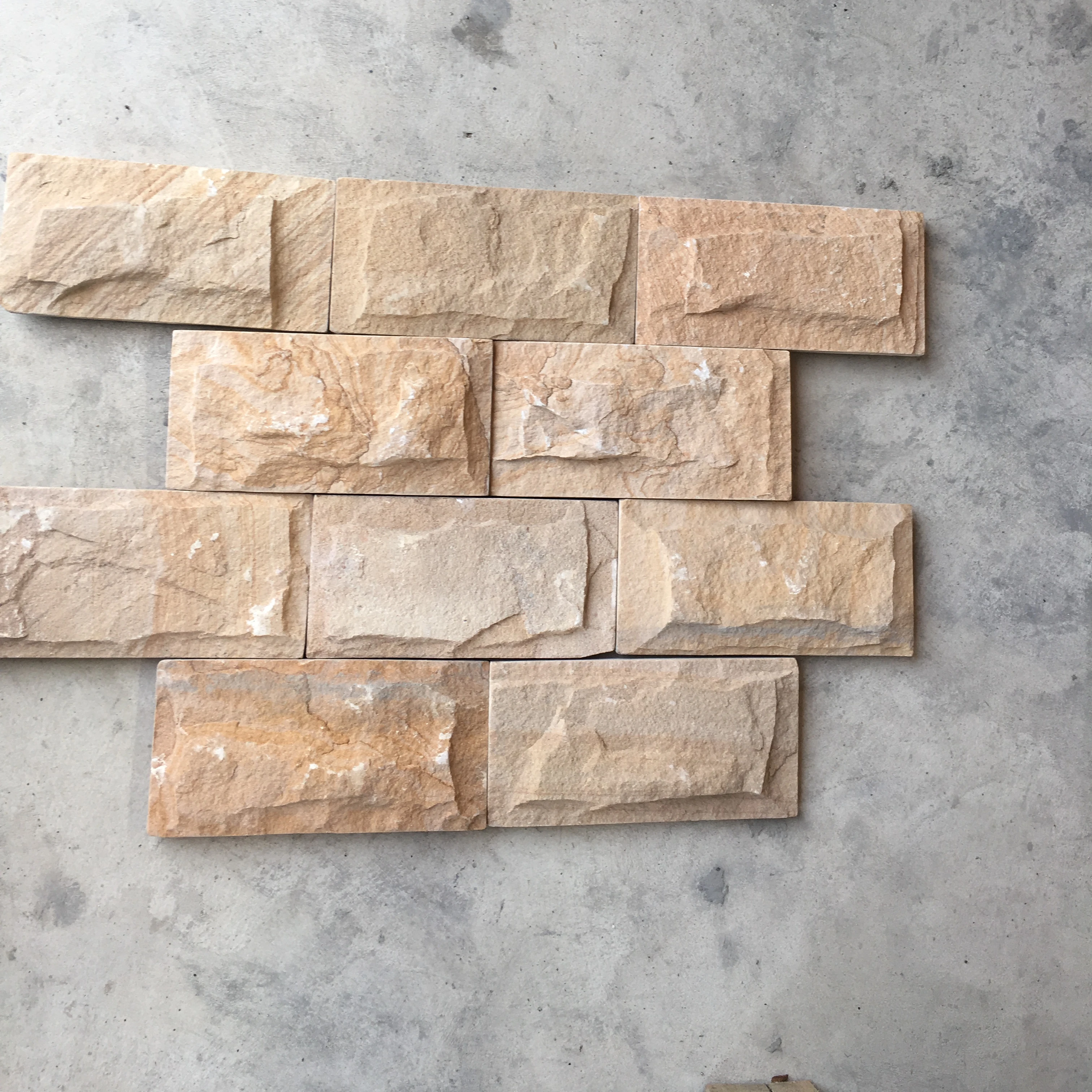 natural sandstone tiles for  exterior wall tile