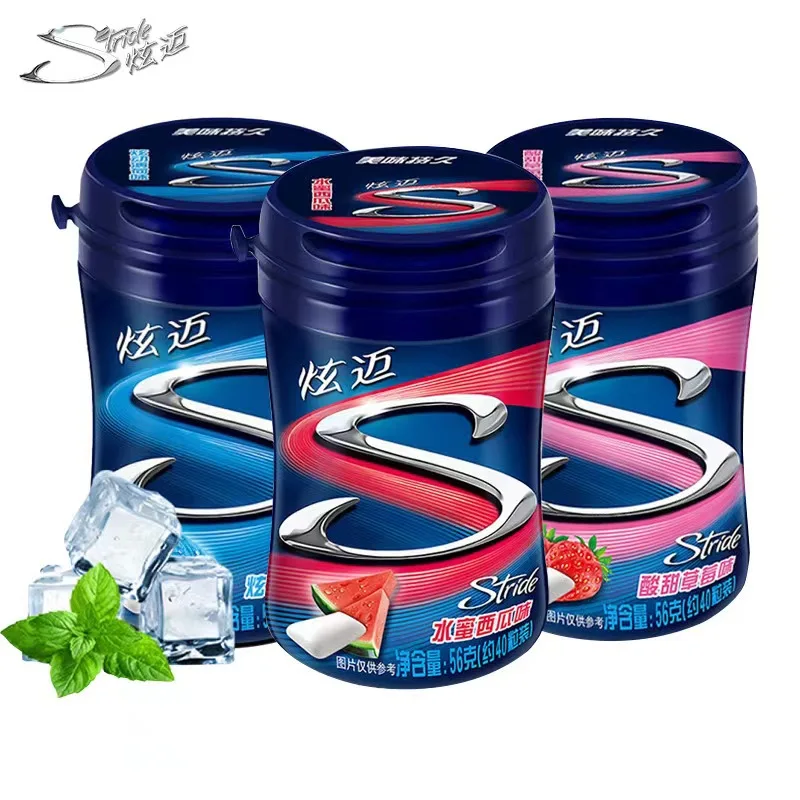 Жевательная резинка Xuanmai 56 г жевательная с различными ароматами без сахара