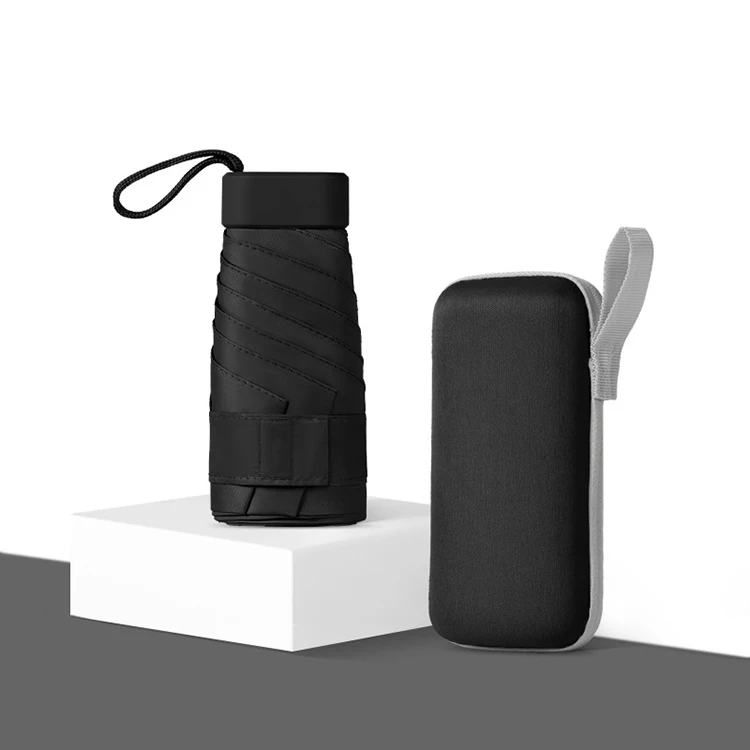 Mini Pocket Umbrella Small 5 Folding Sun Rain Umbrella UV Protection Capsule Umbrella Sunshade Travel Portable