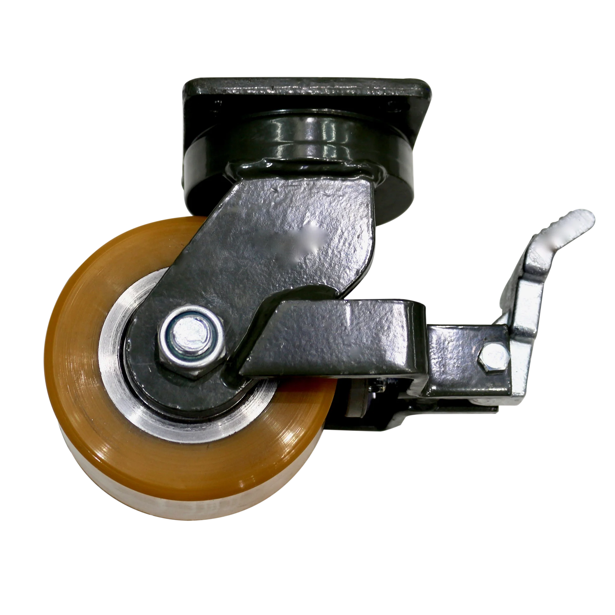 SS heavy duty AGV robot caster wheel 3 4 5 6 8 inch as options